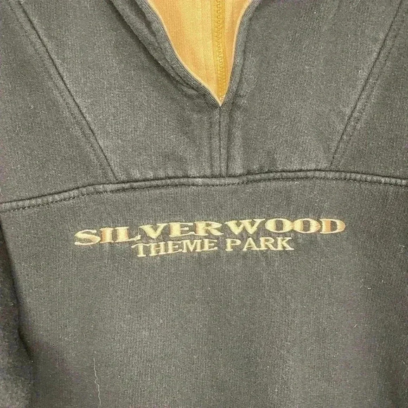 Vintage Silverwood Theme Park Zip  up Crewneck - Picture 4 of 4